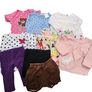 Girls Clothing Bundle (10) Spring Summer Outfits Toddler Shirts Pants Sweater 12